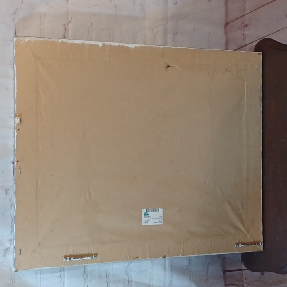 Rectangle Etched Cottagecore VTG Leaf Framed Artsy Mirror - Picture 6 of 10